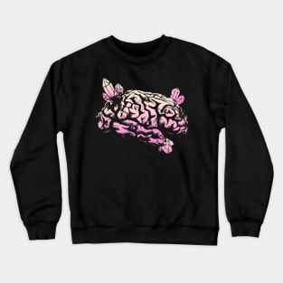 Crystals Brain - Cream Crewneck Sweatshirt